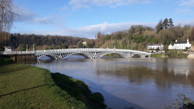 Bigsweir bridge over the River Wye in Chepstow