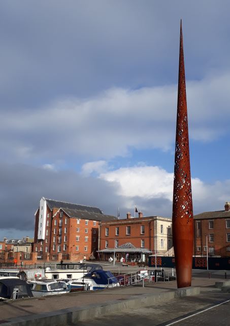 Candle sculpture, Gloucester - Wolfgang Buttress